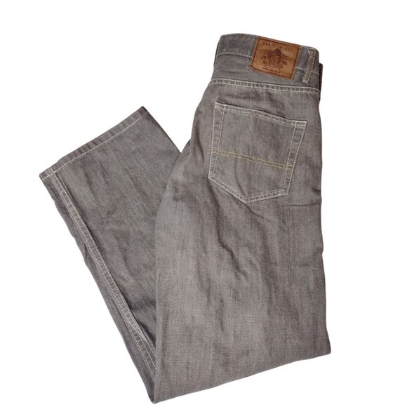 PJ Mark Men's Gray Relaxed Denim Jeans Size 34 x 32 Straight Leg Streetwear - Picture 1 of 8